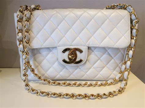 borsa chanel bianca prezzo stagione 2017 12018|moda Chanel borse.